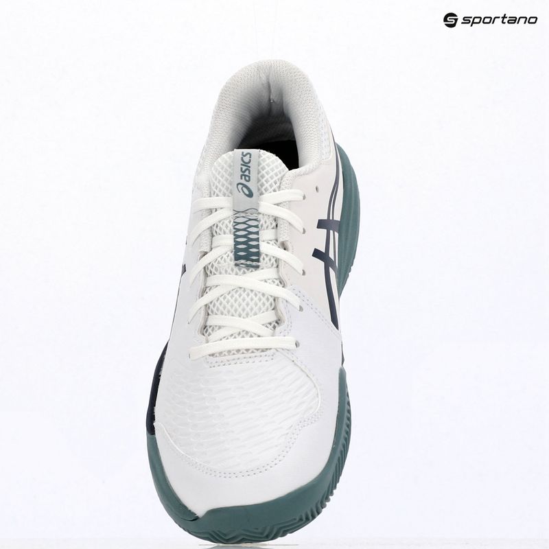 Buty do tenisa dziecięce ASICS Gel-Resolution X GS Clay white/midnight 9