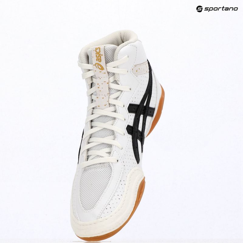 Buty zapaśnicze ASICS Matflex 8 white/black 9