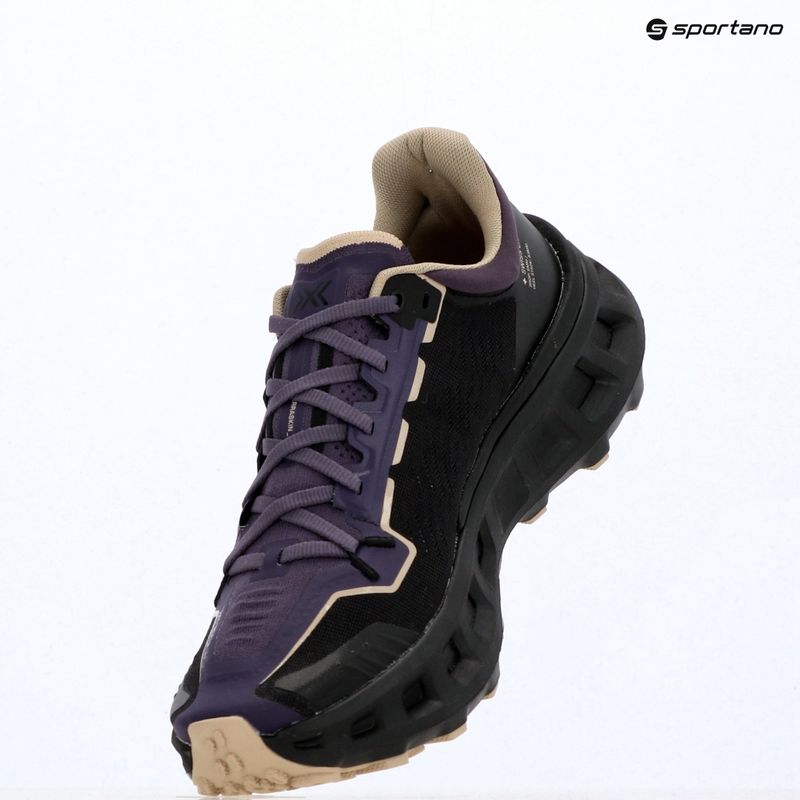 Buty do biegania + skarpety X-Bionic Terraskin X03 Deep Purple/X Black/Sand 18