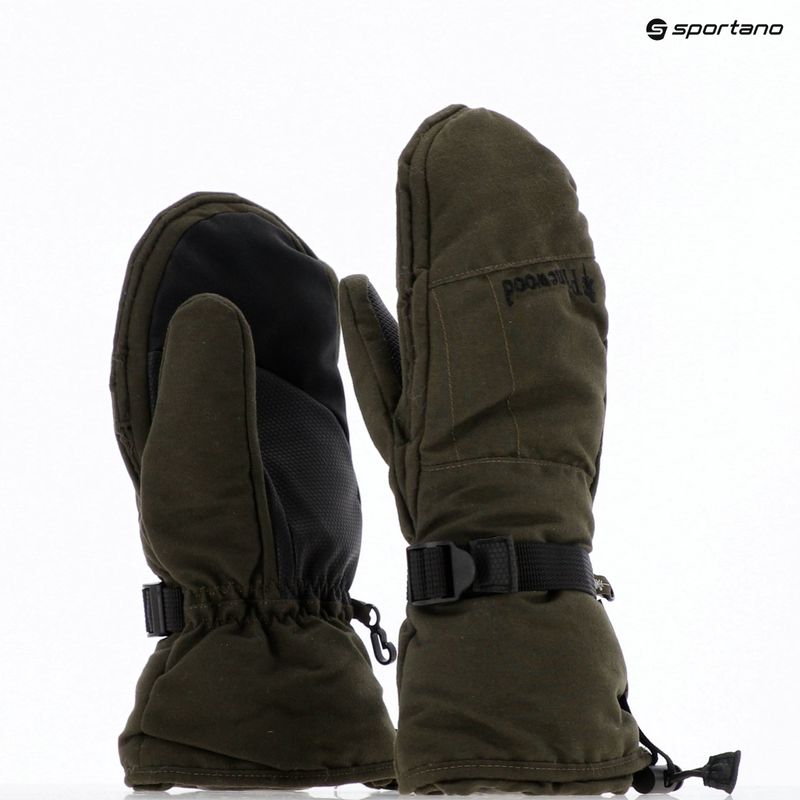 Rękawiczki męskie Pinewood Hunters Pro moss green 4