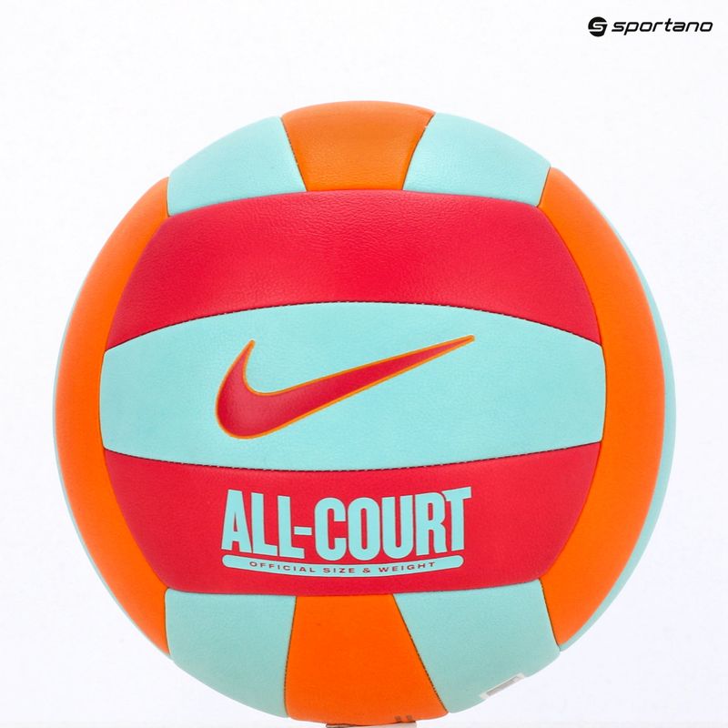 Piłka do siatkówki Nike All Court Volleyball bright ceramic/bleached turq/rush pink rozmiar 5 6