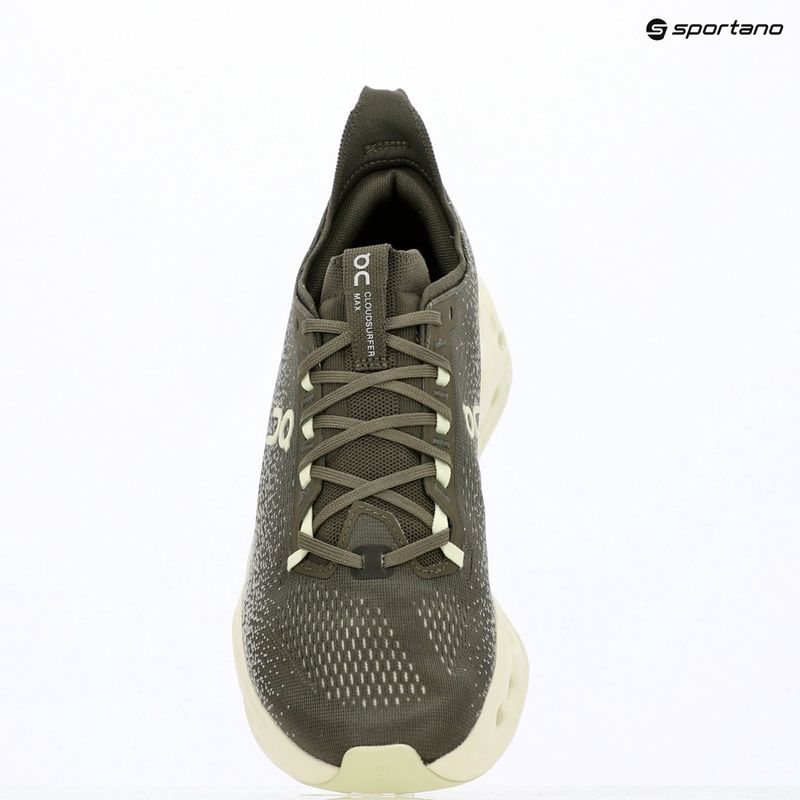 Buty do biegania męskie On Cloudsurfer Max olive/seedling 9