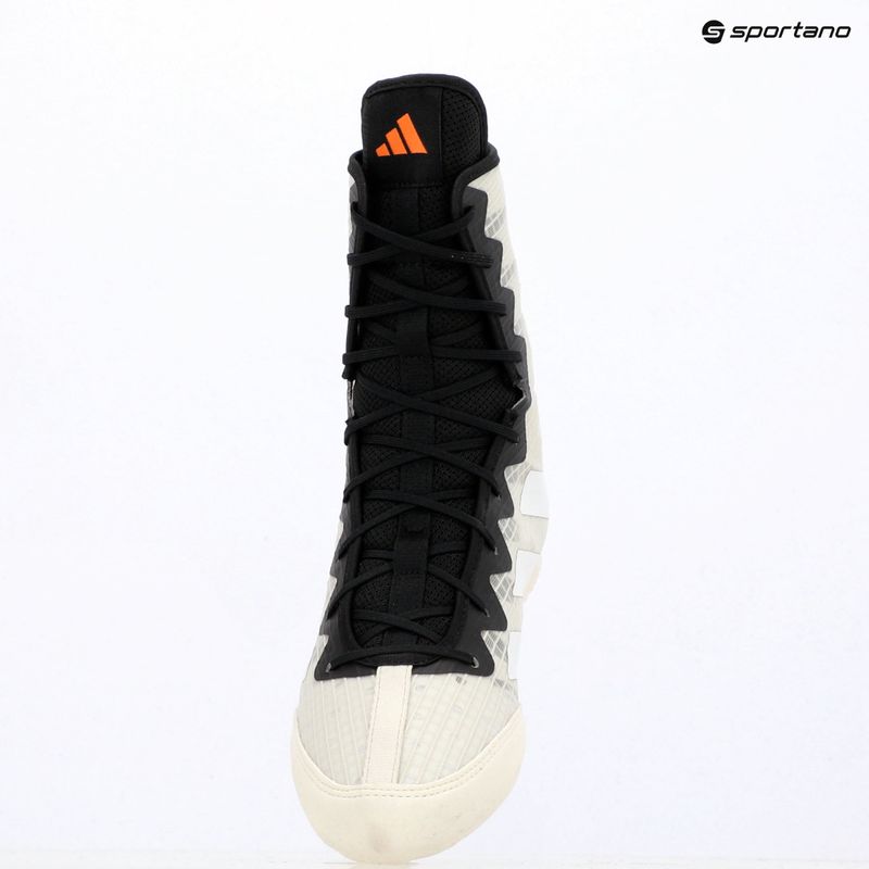 Buty bokserskie adidas Box Hog 4 Orbit Grey/Ftwr White/Pure Orange 9