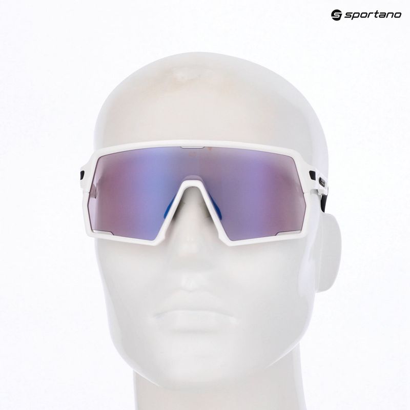 Okulary przeciwsłoneczne Rudy Project Kelion white gloss/impactx photochromic 2 laser purple 8