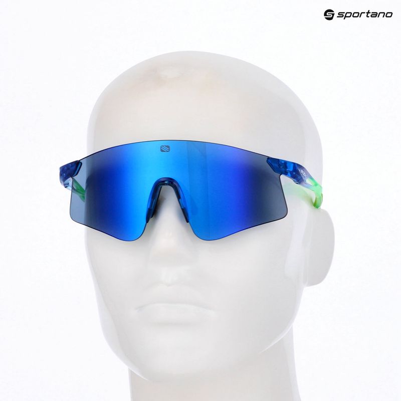 Okulary przeciwsłoneczne Rudy Project Astral X crystal blue-green fluo gloss/multilaser blue 8
