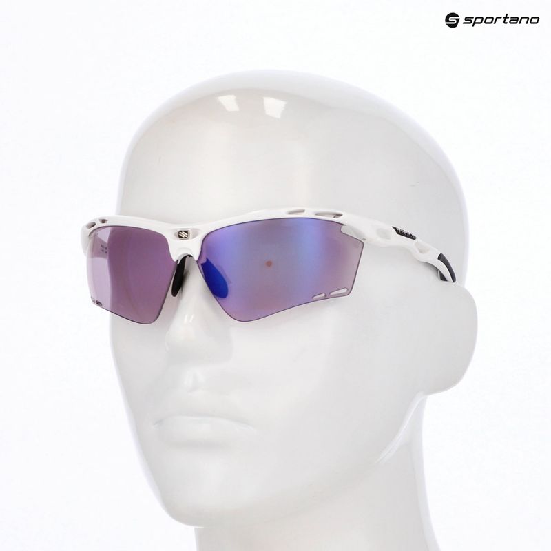 Okulary przeciwsłoneczne Rudy Project Propulse white gloss/impactx photochromic 2 laser purple 8