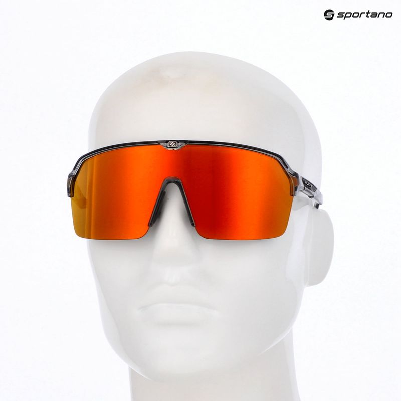 Okulary przeciwsłoneczne Rudy Project Spinshield Air crystal ash/multilaser orange 8
