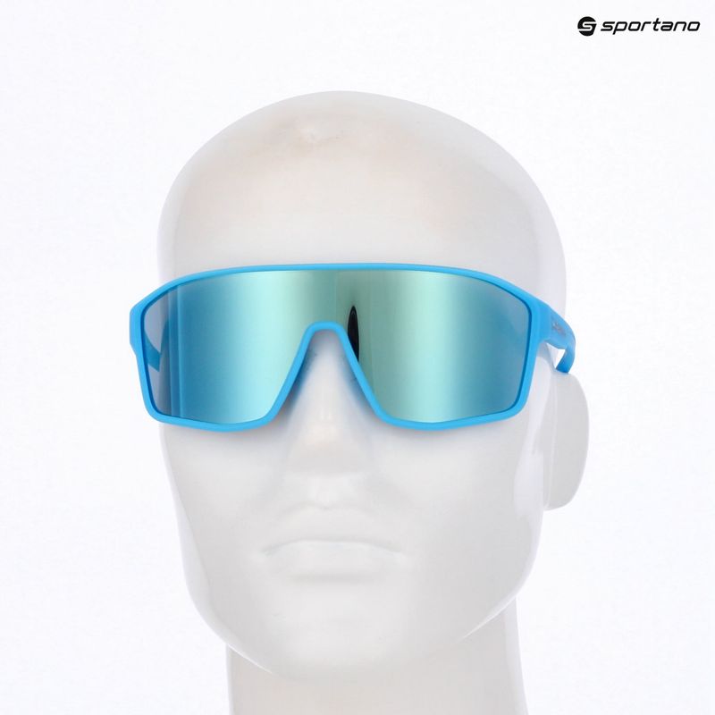 Okulary przeciwsłoneczne Red Bull SPECT Daft blue/smoke with blue mirror 7