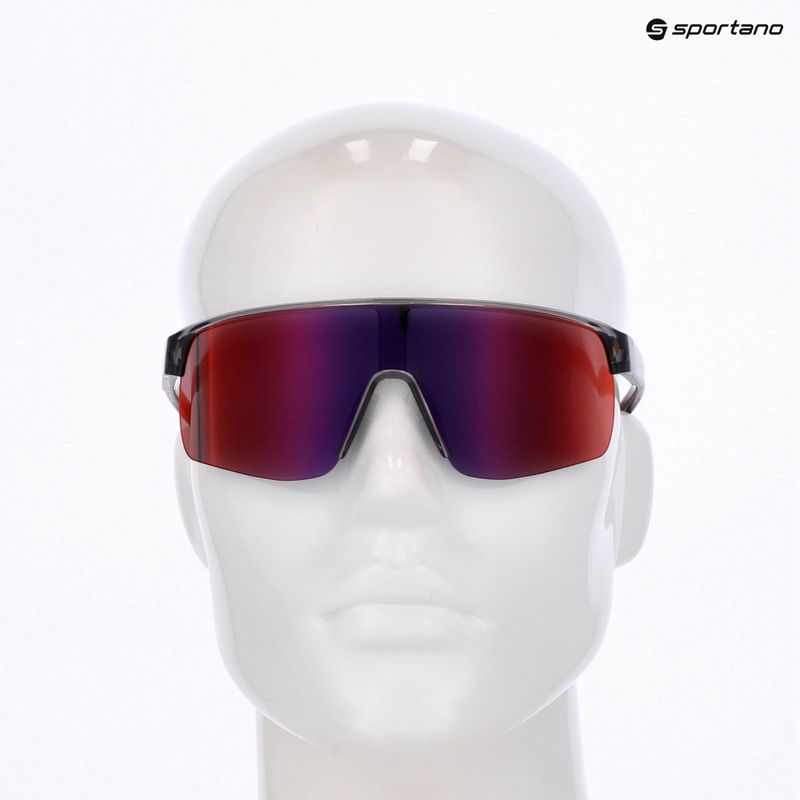 Okulary przeciwsłoneczne Red Bull SPECT Dakota grey/blue with red purple mirror 7