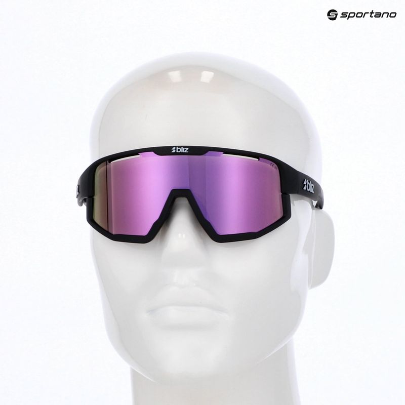Okulary przeciwsłoneczne Bliz Fusion Small matt black/brown/rose multi 7