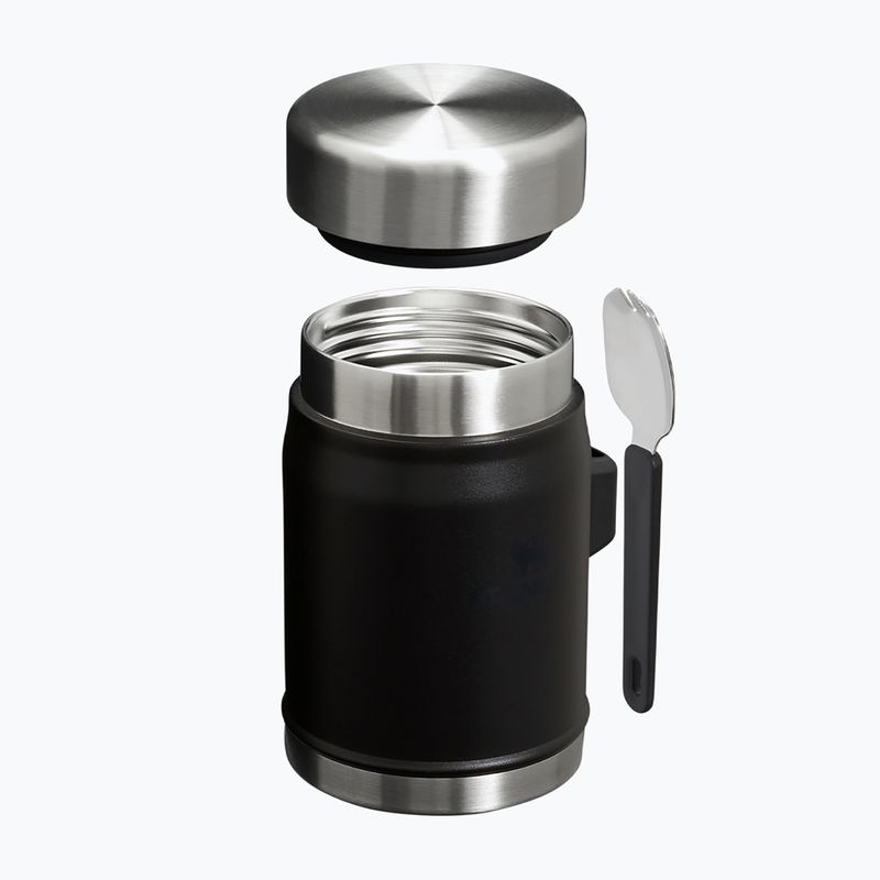 Termos na żywność Stanley Legendary Food Jar + Spork 400 ml black 2.0 3