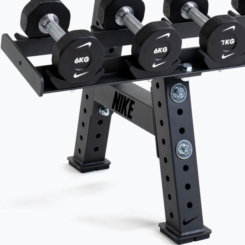Stojak na hantle Nike Strength Urethane Dumbbell Rack black 4