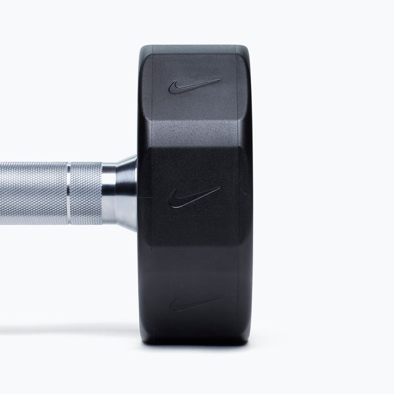 Hantel chromowany Nike Strength Pro Urethane Dumbbell 14 kg black/white 11