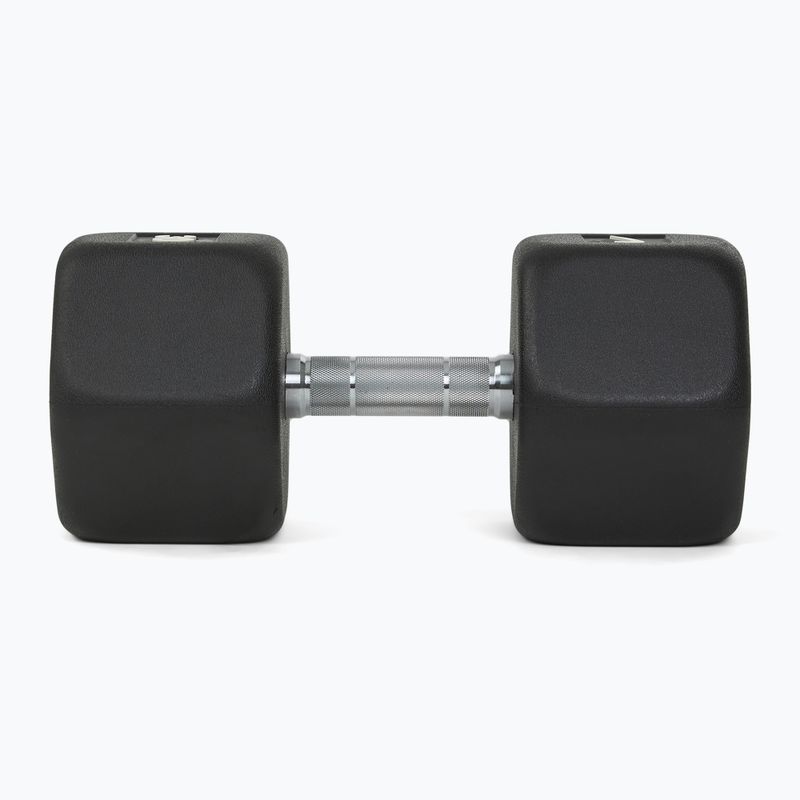 Hantel ogumowany Nike Strength Hex Dumbbell 30 kg black/white 3