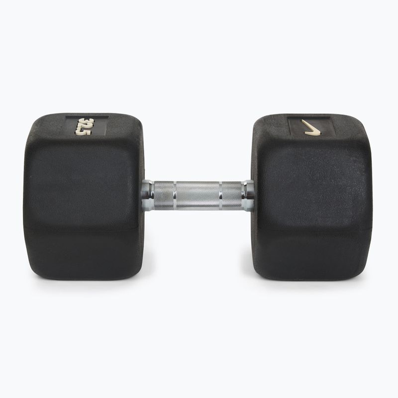 Hantel ogumowany Nike Strength Hex Dumbbell 32,5 kg black/white 3
