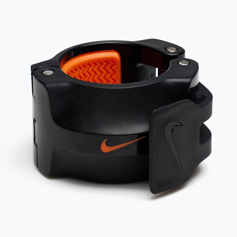 Zaciski do sztangi Nike Strength Barbell Collars 2 szt. black/orange 3
