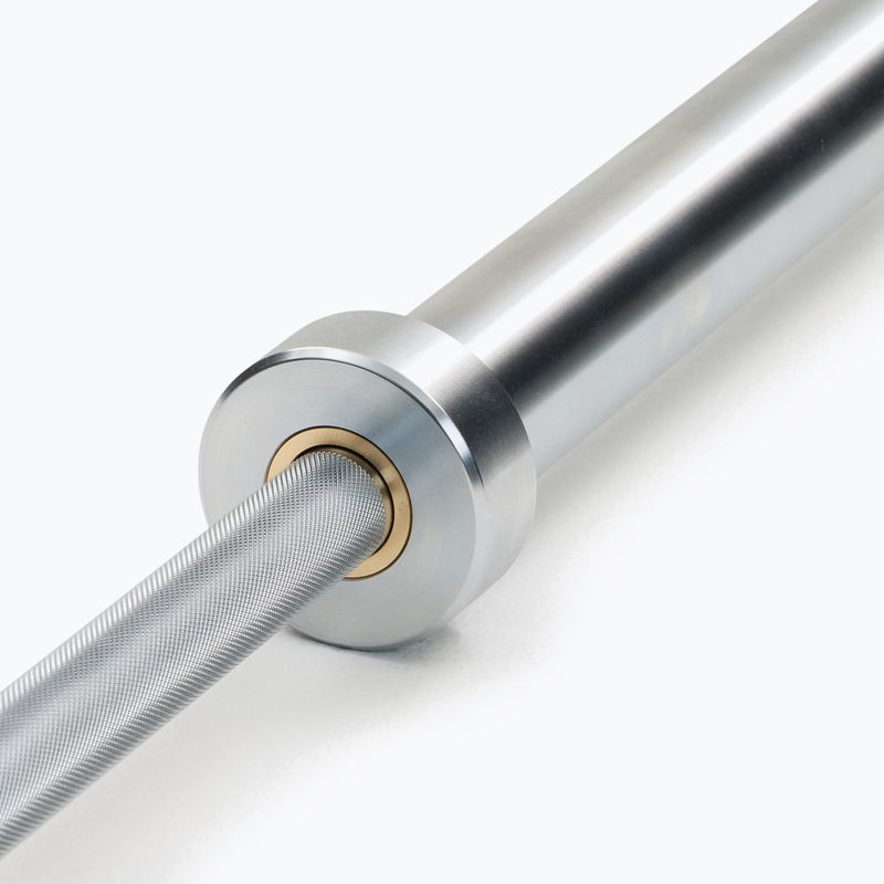 Gryf prosty Nike Strength Hard Chrome Barbell chrome swoosh 4