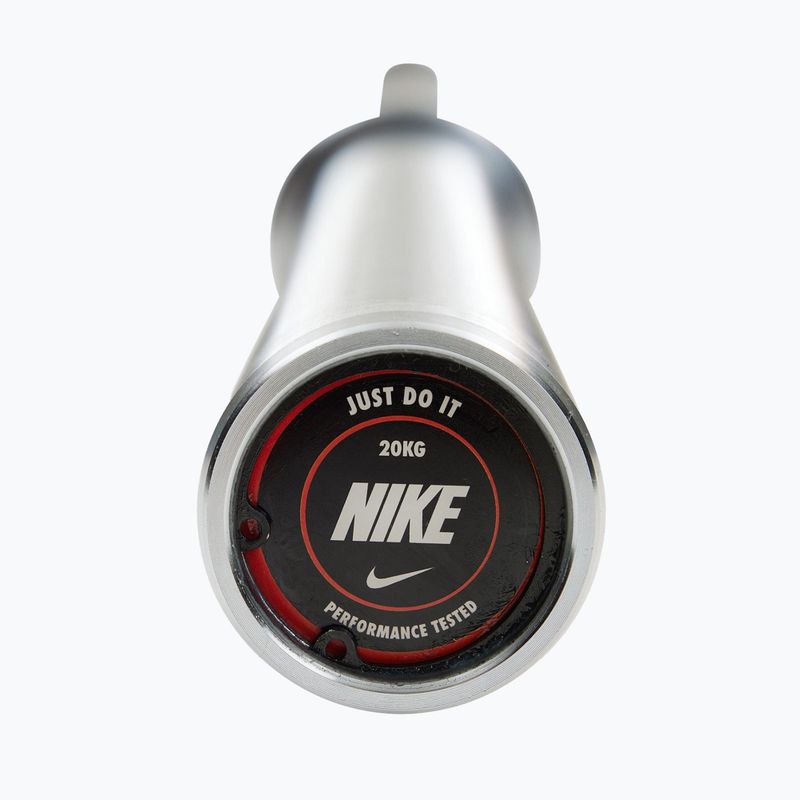 Gryf prosty Nike Strength Hard Chrome Barbell chrome swoosh 5