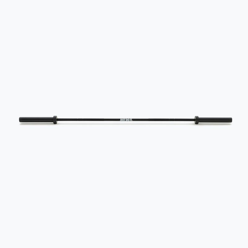 Gryf prosty Nike Strength Coated Premium Barbell black just do it 2