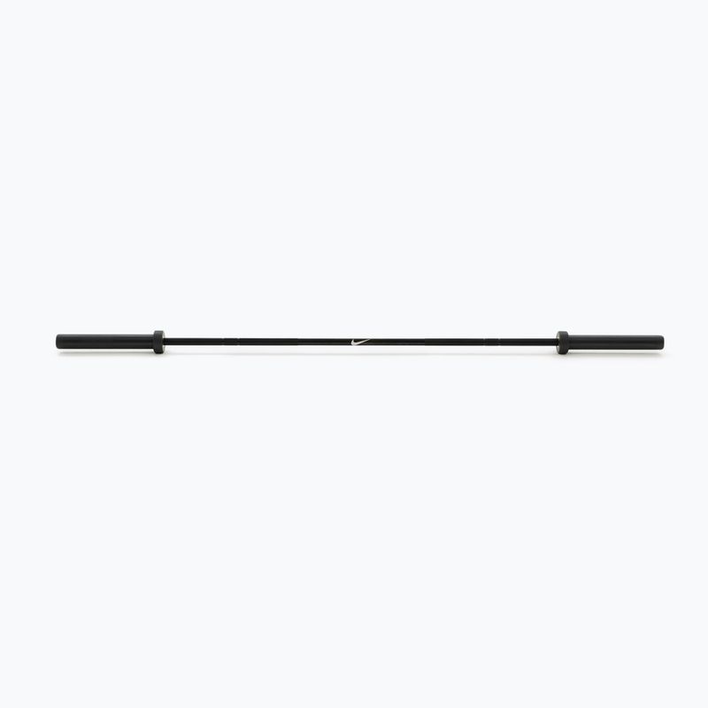 Gryf prosty Nike Strength Chrome Barbell black chrome swoosh 2