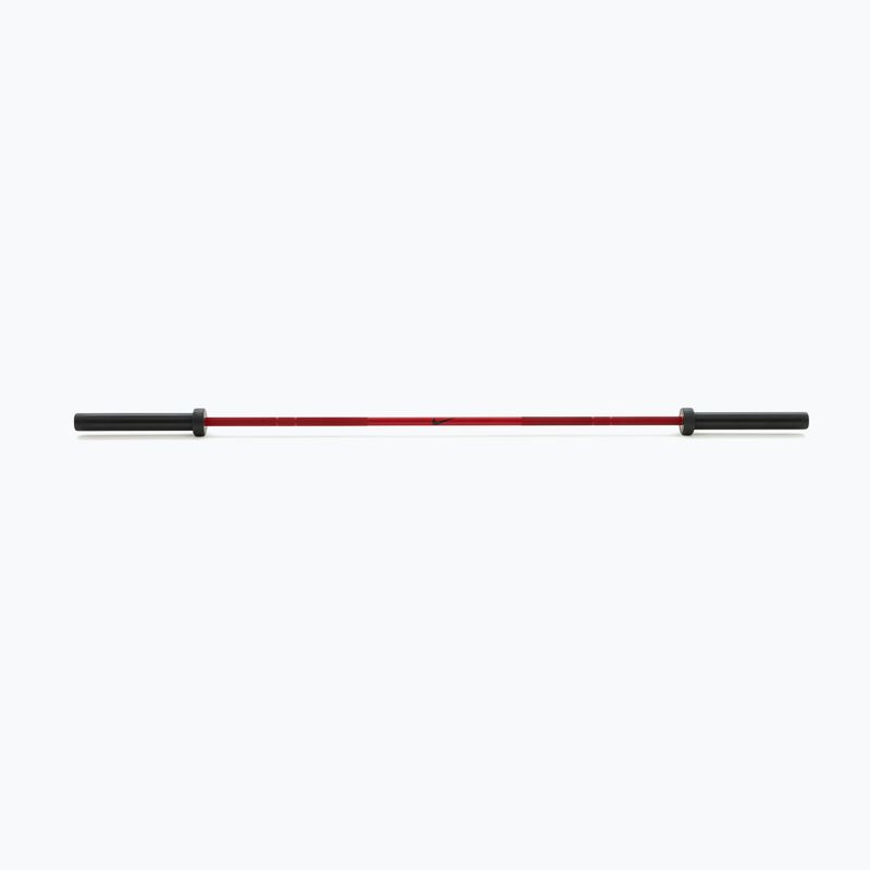 Gryf prosty Nike Strength Coated Premium Barbell red swoosh