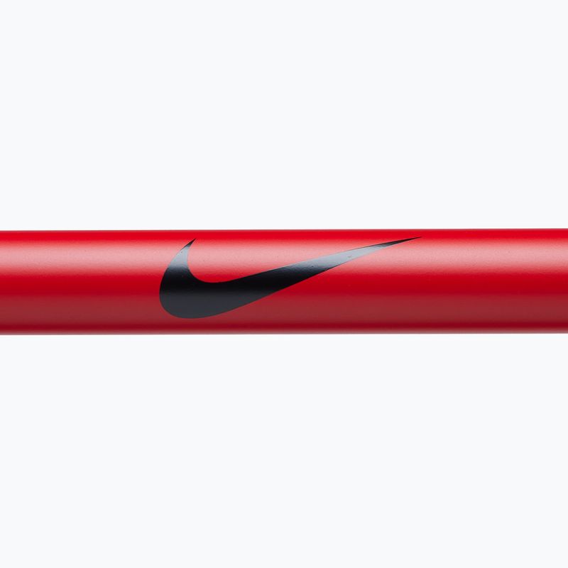 Gryf prosty Nike Strength Coated Premium Barbell red swoosh 6