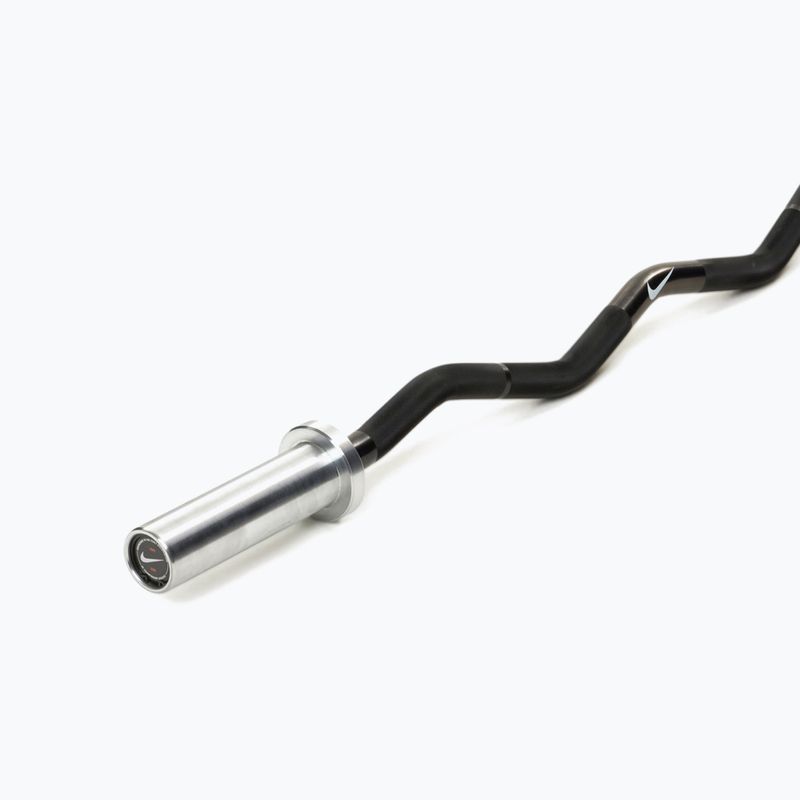 Gryf prosty Nike Strength Coated Premium Barbell black just do it 7