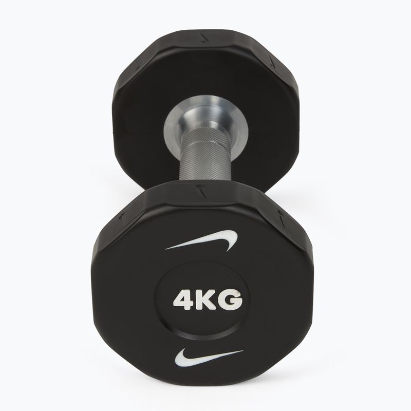 Hantle Nike Strength Pro Urethane Dumbbell 2 x 4 kg black/white 2
