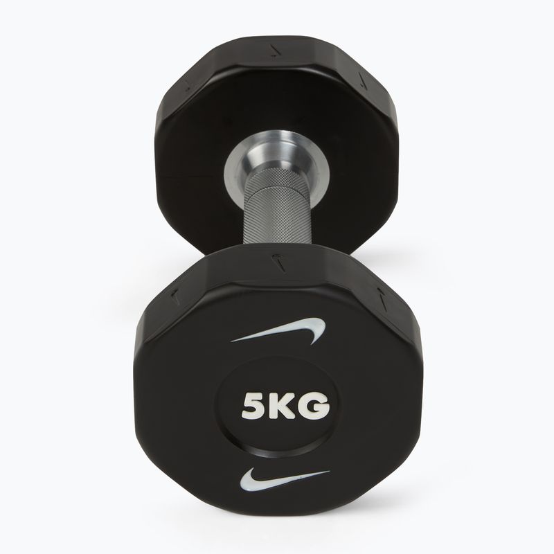 Hantle Nike Strength Pro Urethane Dumbbell 2 x 5 kg black/white 2