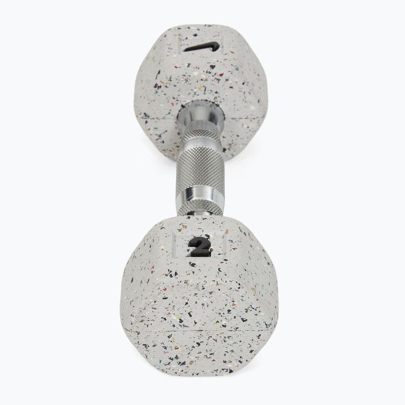 Hantle Nike Strength Grind Hex Dumbbell 2 x 2 kg wolf grey 2