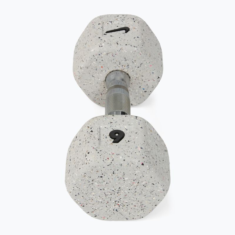 Hantle Nike Strength Grind Hex Dumbbell 2 x 9 kg wolf grey 2