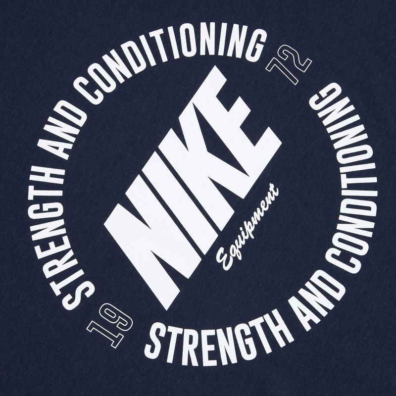 Koszulka treningowa męska Nike Strength S&C Dri-Fit navy/white 4