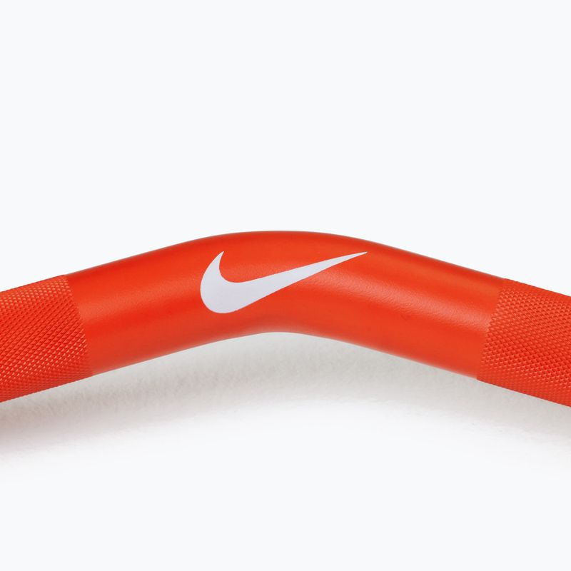 Gryf łamany Nike Strength Shield Curl Bar orange 5
