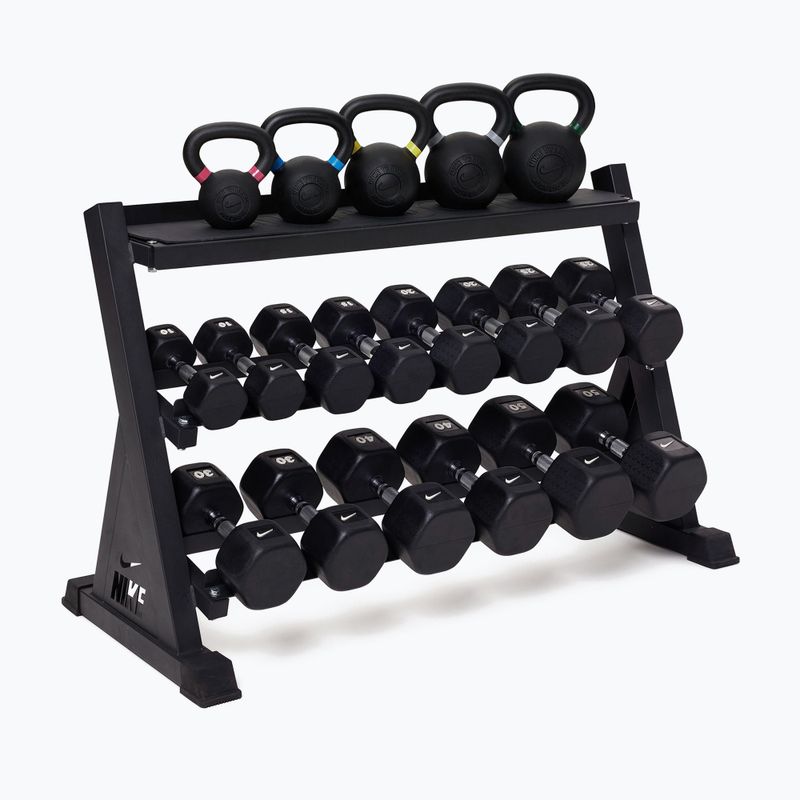 Stojak na hantle i kettle Nike Strength Dumbbell & Kettlebell Storage Rack black 3