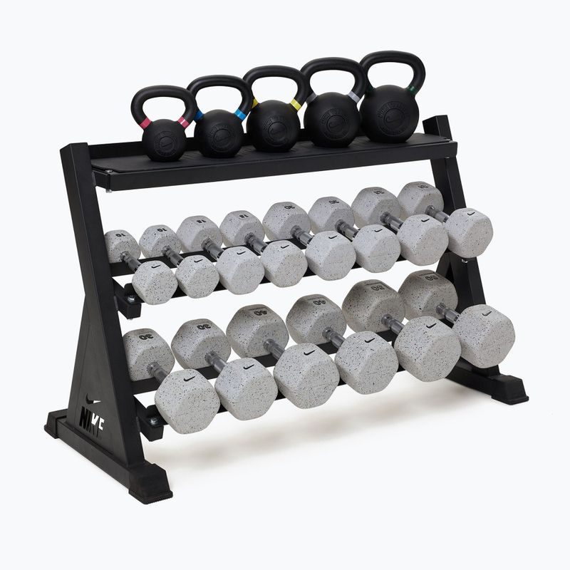 Stojak na hantle i kettle Nike Strength Dumbbell & Kettlebell Storage Rack black 4