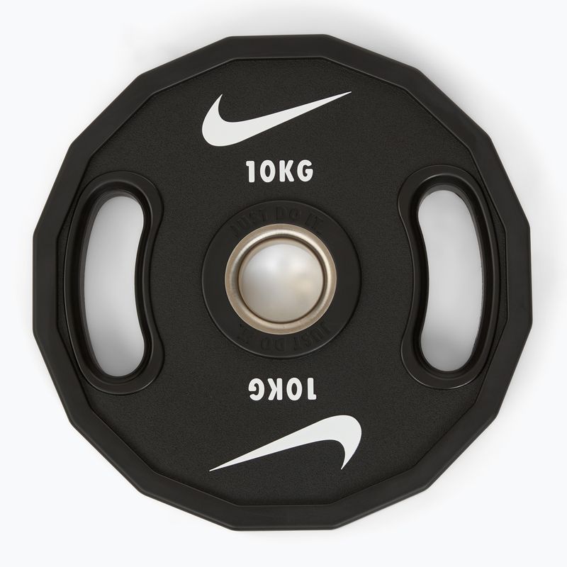 Obciążenie bumperowe  Nike Strength Pro Urethane Plates 10 kg black/white 2