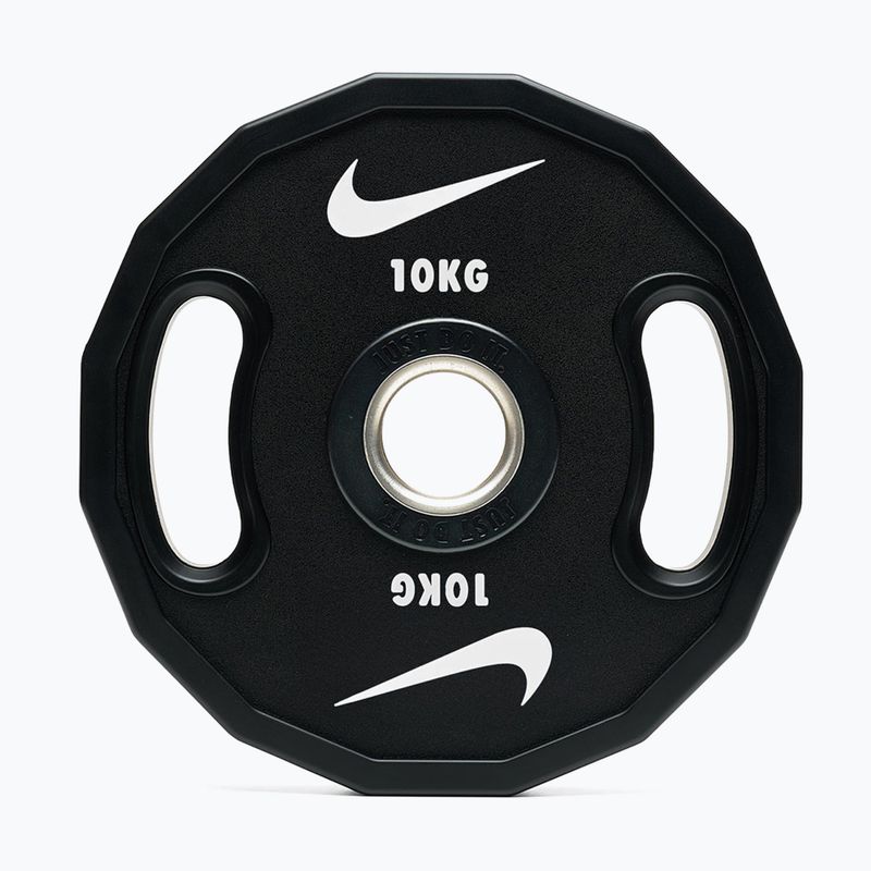 Obciążenie bumperowe  Nike Strength Pro Urethane Plates 10 kg black/white 4
