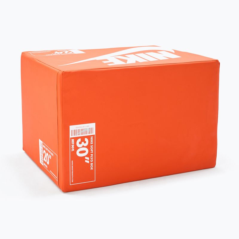 Skrzynia plyometryczna Nike Strength Soft Plyo Box orange/white 3
