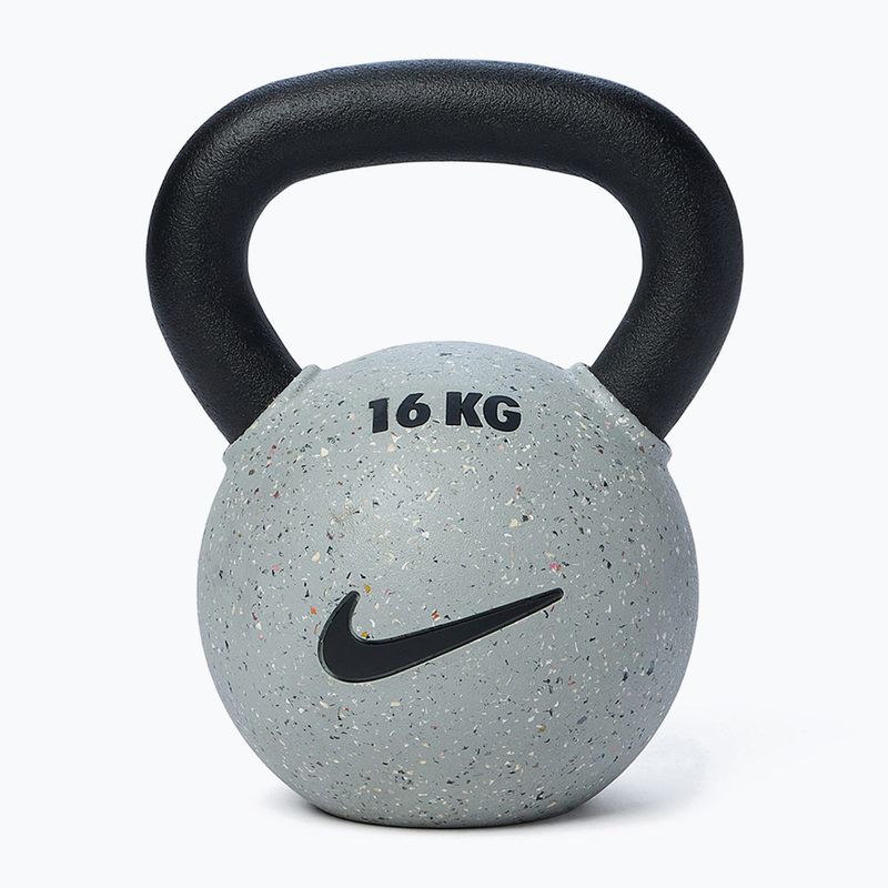 Kettlebell Nike Strength Rubber Coated 16 kg smoke grey