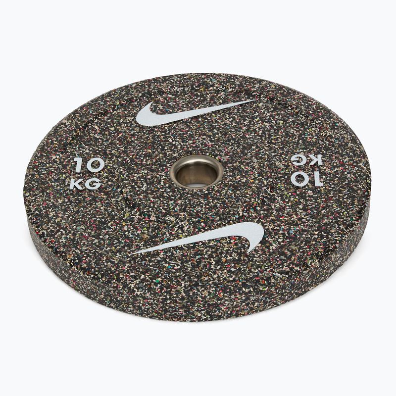 Obciążenie bumperowe Nike Strength Grind Bumper Plates 10 kg blackout