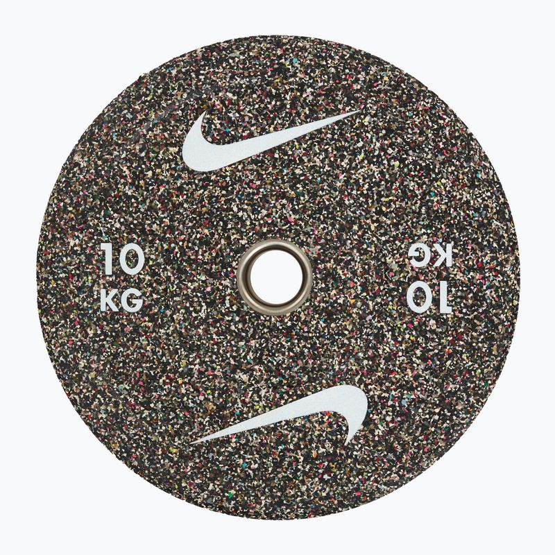 Obciążenie bumperowe Nike Strength Grind Bumper Plates 10 kg blackout 2