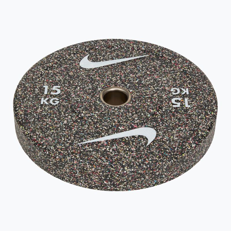 Obciążenie bumperowe Nike Strength Grind Bumper Plates 15 kg blackout