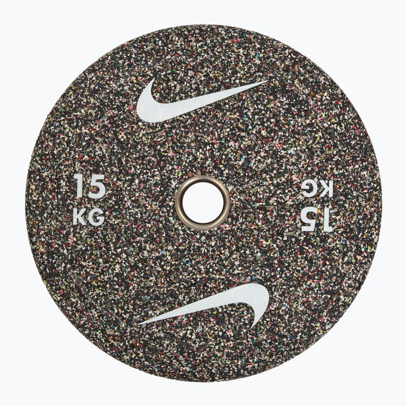 Obciążenie bumperowe Nike Strength Grind Bumper Plates 15 kg blackout 2