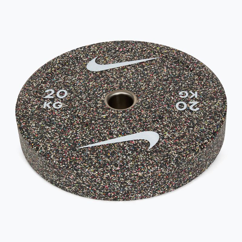 Obciążenie bumperowe Nike Strength Grind Bumper Plates 20 kg blackout