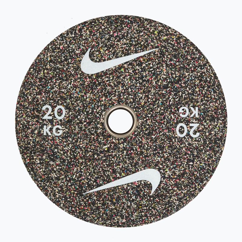 Obciążenie bumperowe Nike Strength Grind Bumper Plates 20 kg blackout 2