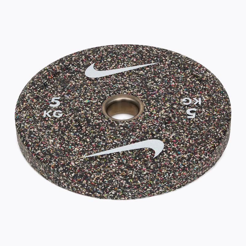 Obciążenie bumperowe Nike Strength Grind Bumper Plates 2 x 5 kg blackout