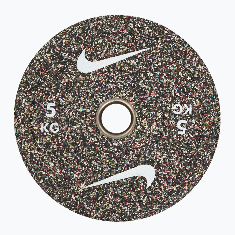 Obciążenie bumperowe Nike Strength Grind Bumper Plates 2 x 5 kg blackout 2