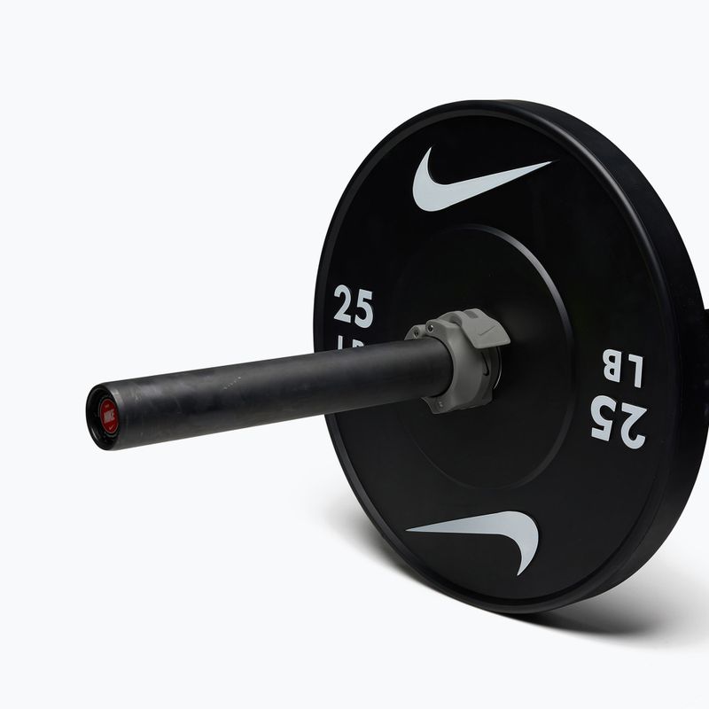 Zaciski do sztangi Nike Strength Barbell Collars 2 szt. grey/black 9