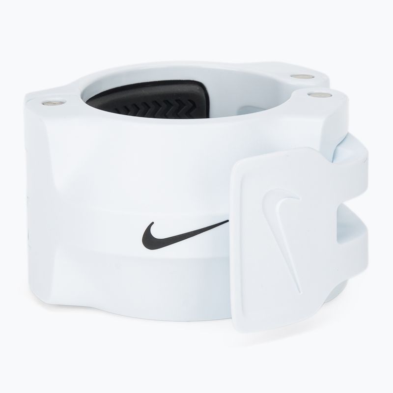 Zaciski do sztangi Nike Strength Barbell Collars 2 szt. white/black 3