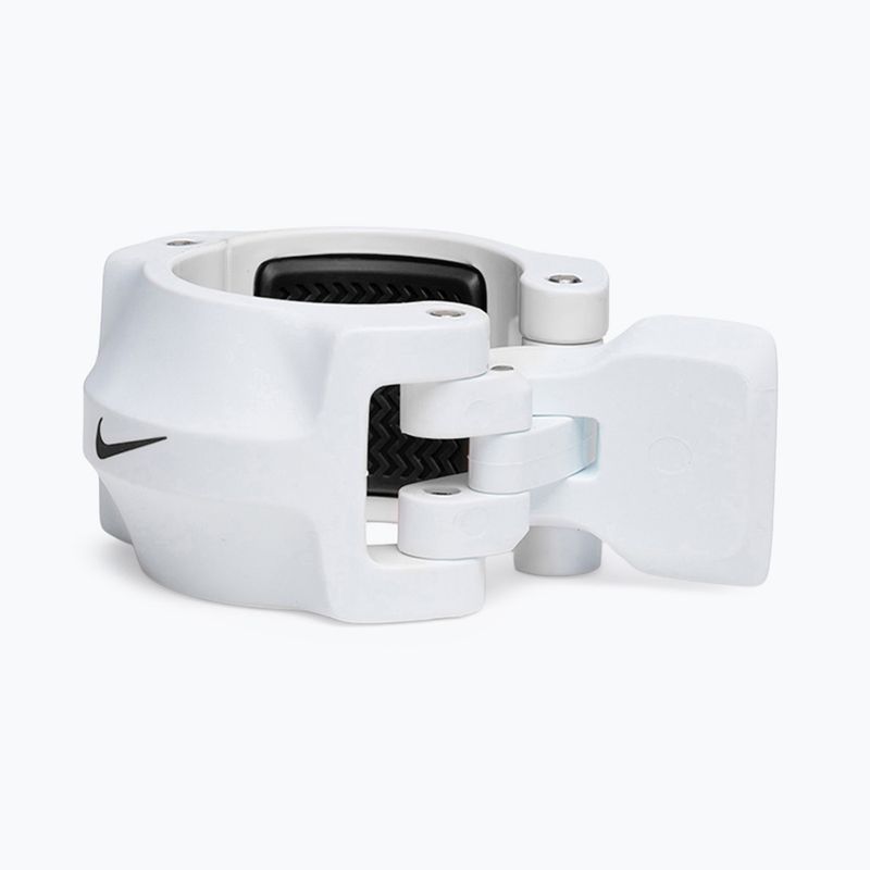 Zaciski do sztangi Nike Strength Barbell Collars 2 szt. white/black 7